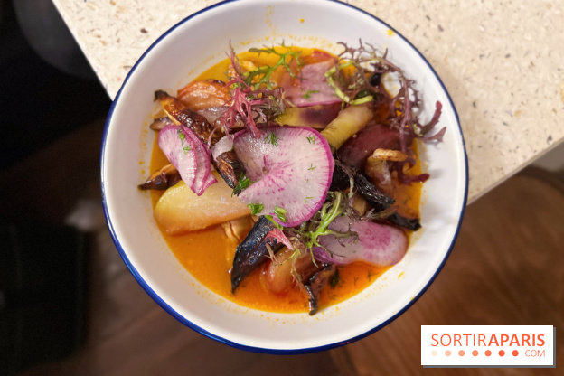 Pristine - Volaille braisée effilochée, betteraves