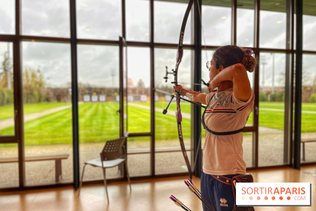 Audrey - tir à l'arc