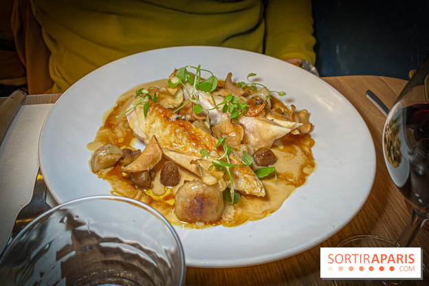 Café César restaurant bistronomique Clichy suprême de volailles