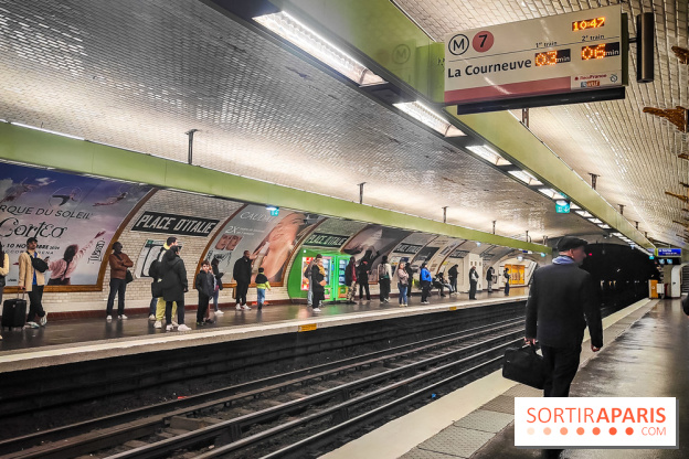 Visuels métro - ligne 7 place d'Italie