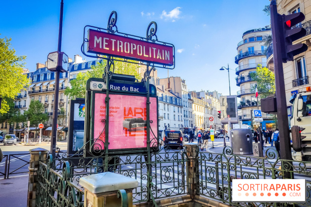Visuels métro - Rue du Bac ligne 12