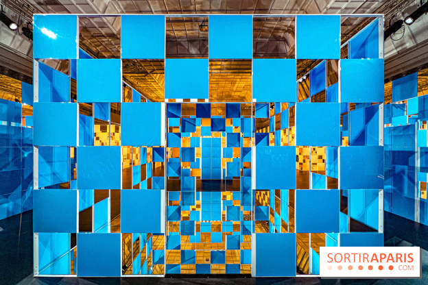 Aux Beaux Carrés, l'exposition de Daniel Buren au Bon Marché Rive Gauche  - image00016