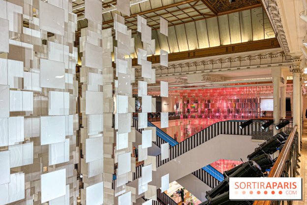 Aux Beaux Carrés, l'exposition de Daniel Buren au Bon Marché Rive Gauche  - image00055