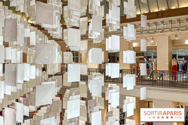 Aux Beaux Carrés, l'exposition de Daniel Buren au Bon Marché Rive Gauche  - image00060