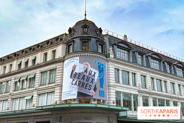 Aux Beaux Carrés, l'exposition de Daniel Buren au Bon Marché Rive Gauche  - image00088
