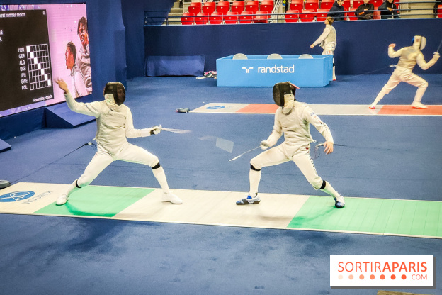 Coupe du monde de Fleuret 2024 - stade Pierre de Coubertin - Coupe du monde de Fleuret 2024 - stade Pierre de Coubertin - escrime 01