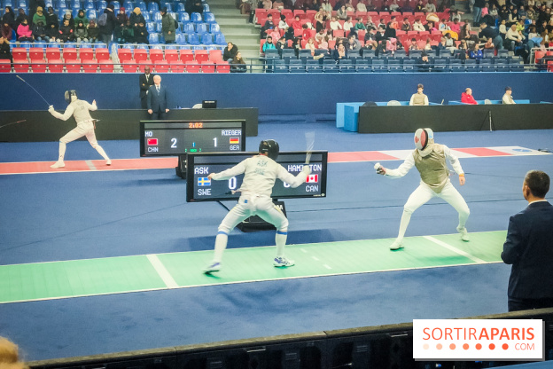 Coupe du monde de Fleuret 2024 - stade Pierre de Coubertin - Coupe du monde de Fleuret 2024 - stade Pierre de Coubertin - escrime