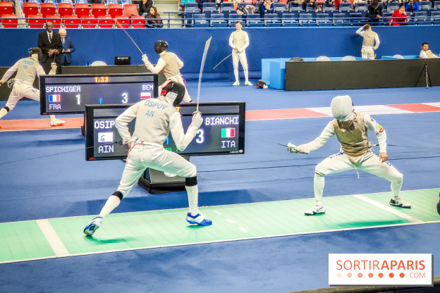 Coupe du monde de Fleuret 2024 - stade Pierre de Coubertin - Coupe du monde de Fleuret 2024 - stade Pierre de Coubertin - escrime