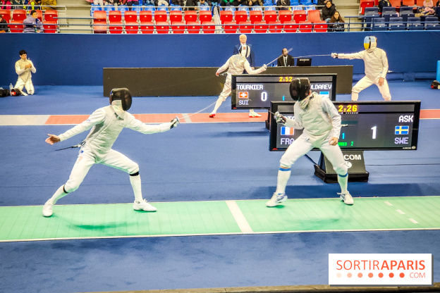 Coupe du monde de Fleuret 2024 - stade Pierre de Coubertin - Coupe du monde de Fleuret 2024 - stade Pierre de Coubertin - escrime