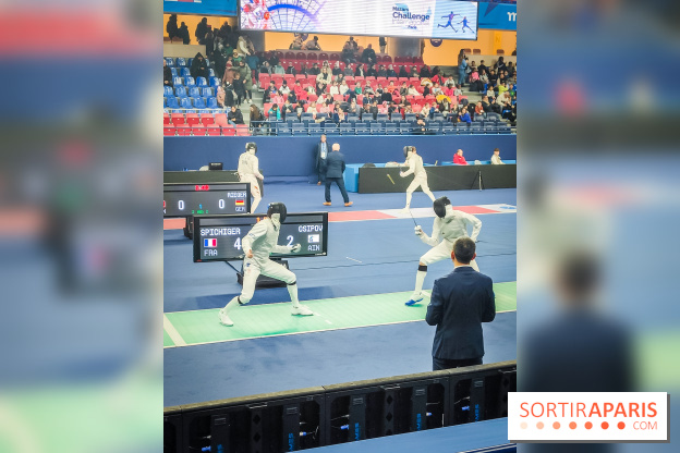 Coupe du monde de Fleuret 2024 - stade Pierre de Coubertin - Coupe du monde de Fleuret 2024 - stade Pierre de Coubertin - escrime