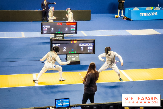 Coupe du monde de Fleuret 2024 - stade Pierre de Coubertin - Coupe du monde de Fleuret 2024 - stade Pierre de Coubertin - escrime