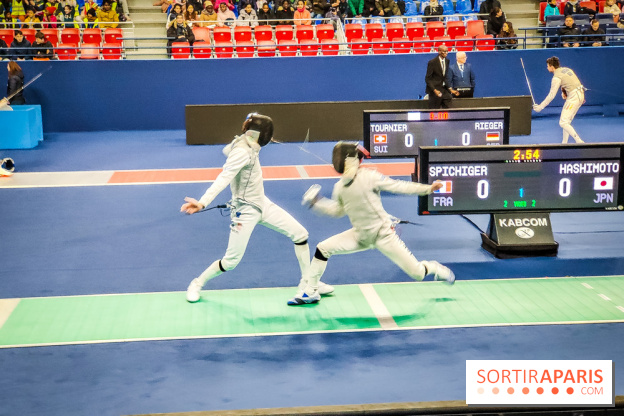 Coupe du monde de Fleuret 2024 - stade Pierre de Coubertin - Coupe du monde de Fleuret 2024 - stade Pierre de Coubertin - escrime