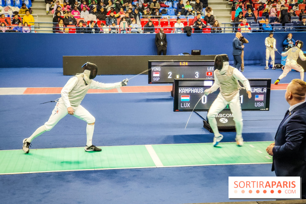 Coupe du monde de Fleuret 2024 - stade Pierre de Coubertin - Coupe du monde de Fleuret 2024 - stade Pierre de Coubertin - escrime