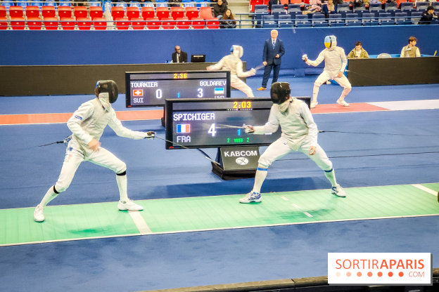 Coupe du monde de Fleuret 2024 - stade Pierre de Coubertin - Coupe du monde de Fleuret 2024 - stade Pierre de Coubertin - escrime