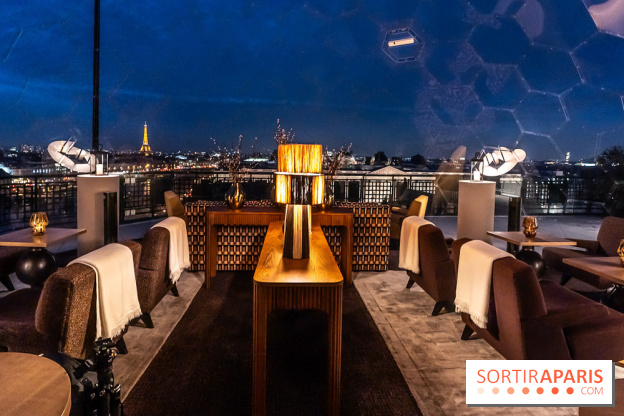 Céleste, le bar éphémère du Cheval Blanc Paris en plein ciel de Paris -  A7C2124