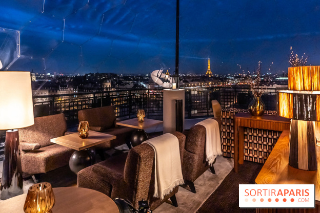 Céleste, le bar éphémère du Cheval Blanc Paris en plein ciel de Paris -  A7C2126