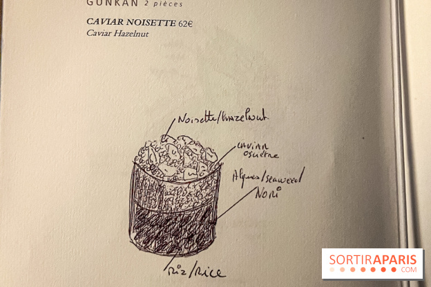 Céleste, le bar éphémère du Cheval Blanc Paris en plein ciel de Paris - carte - menu