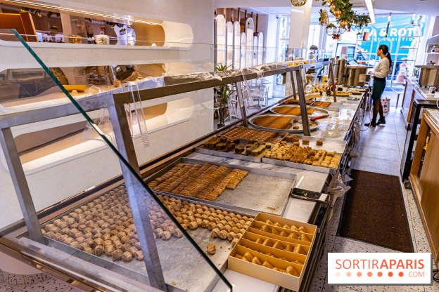 Maison Sibon Paris, la pâtisserie libanaise à la fois salon de thé et glacier
