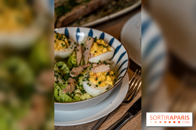 Le Bistrot des Fables -  oeufs mimosa