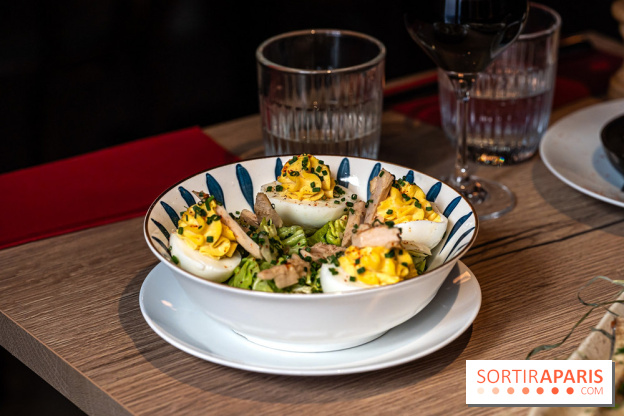 Le Bistrot des Fables -  oeufs mimosa