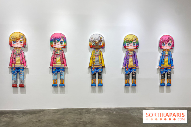 Exposition de Mr. à la Galerie Perrotin