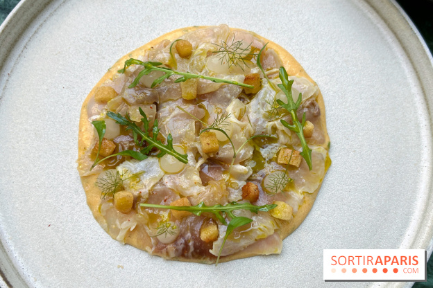 Halo de Victor Blanchet - Carpaccio de mulet