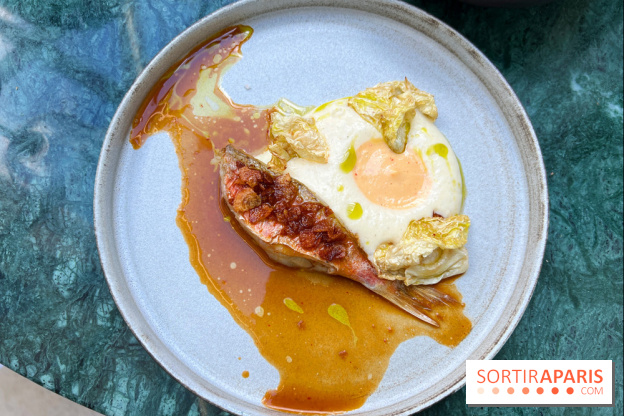 Halo de Victor Blanchet - Rouget et jus de bouillabaisse