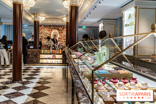 Ladurée Champs-Elysées transformé, découvrez son nouveau visages et ses différents espaces