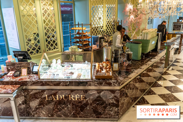 Ladurée Champs-Elysées transformé, découvrez son nouveau visages et ses différents espaces