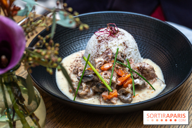 Les Chouettes restaurant  -  Blanquette de veau