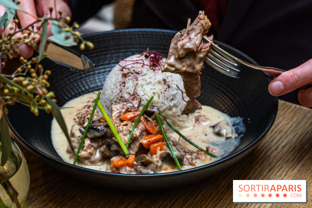 Les Chouettes restaurant  -  blanquette de veau