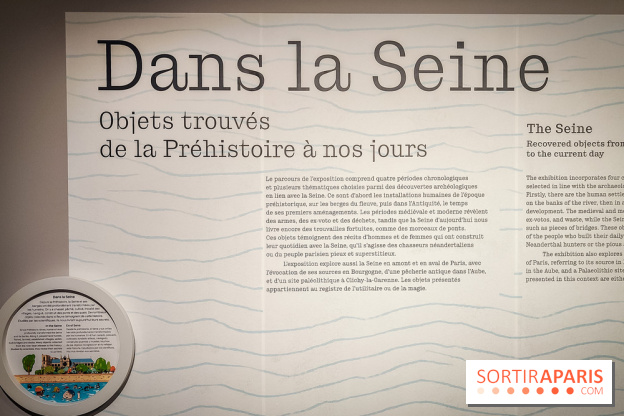 Dans la Seine : une expo de la Crypte archéologique dévoile les objets retrouvés dans la Seine  - IMG20240130101822