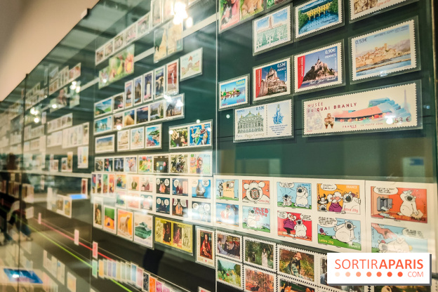 Carnets de timbres dans l'air du temps, l'exposition originale du musée de la Poste - nos photos - IMG20240130183649
