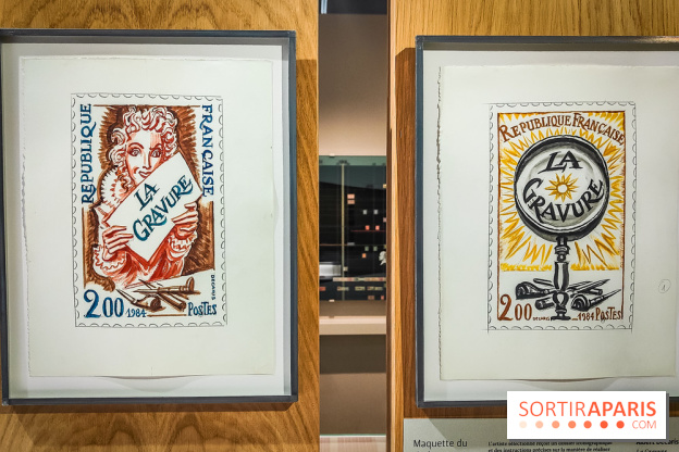 Carnets de timbres dans l'air du temps, l'exposition originale du musée de la Poste - nos photos - IMG20240130183808