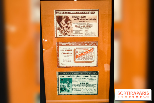 Carnets de timbres dans l'air du temps, l'exposition originale du musée de la Poste - nos photos - IMG20240130183524