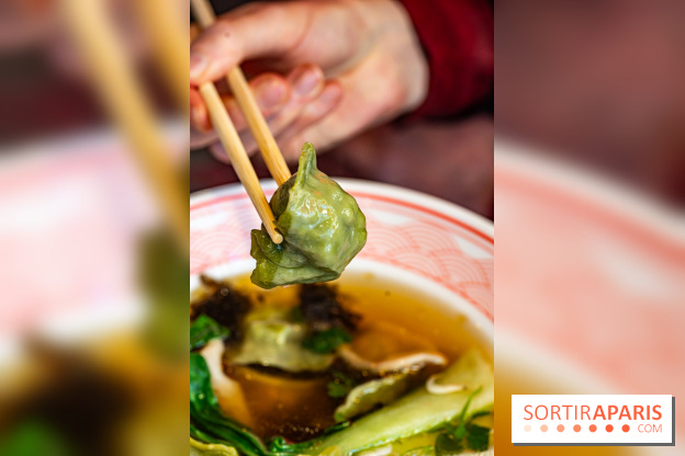 Nouilles Ban Ban restaurant  -  soupe de raviolis