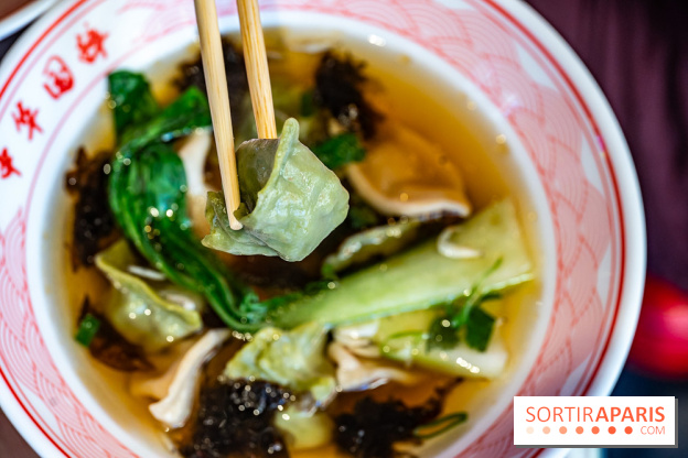 Nouilles Ban Ban restaurant  -  soupe de raviolis