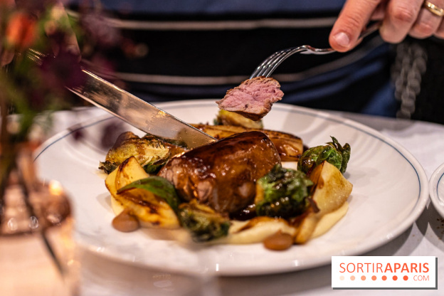 Marguerite 1606, restaurant du Domaine de la Reine Margot -  veau