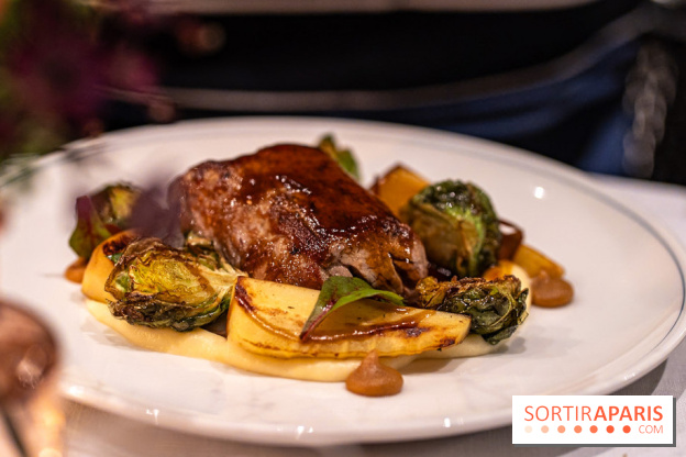 Marguerite 1606, restaurant du Domaine de la Reine Margot -  veau