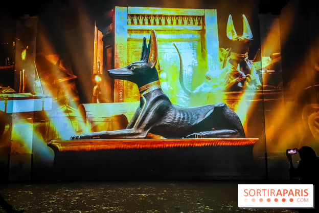 L'Egypte des Pharaons, de Khéops à Ramsès II : l'exposition immersive de l'Atelier des Lumières - IMG20240208101305
