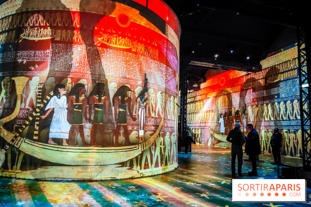 L'Egypte des Pharaons, de Khéops à Ramsès II : l'exposition immersive de l'Atelier des Lumières
