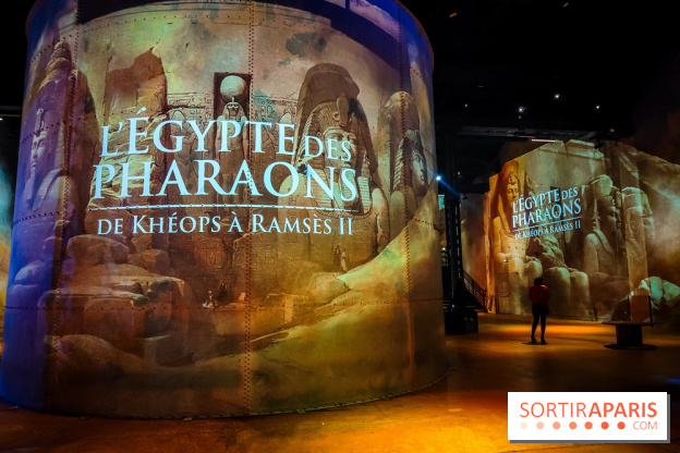 L'Egypte des Pharaons, de Khéops à Ramsès II : l'exposition immersive de l'Atelier des Lumières