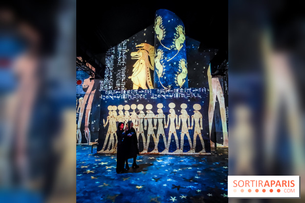L'Egypte des Pharaons, de Khéops à Ramsès II : l'exposition immersive de l'Atelier des Lumières