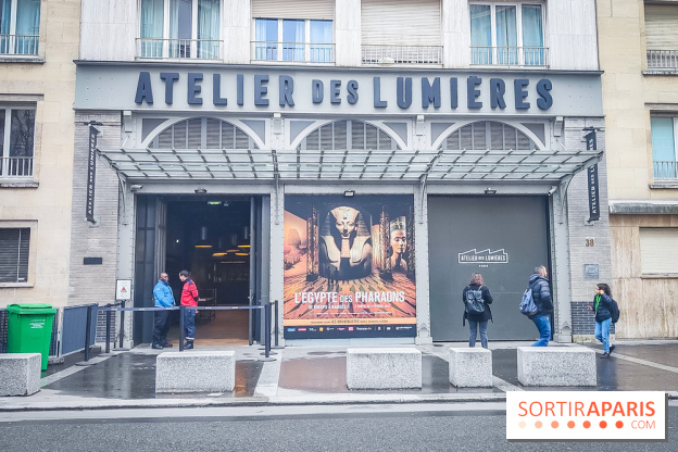 L'Egypte des Pharaons, de Khéops à Ramsès II : l'exposition immersive de l'Atelier des Lumières - IMG20240208090333