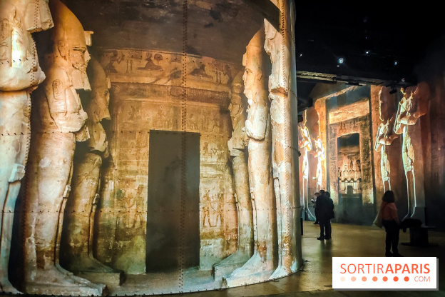 L'Egypte des Pharaons, de Khéops à Ramsès II : l'exposition immersive de l'Atelier des Lumières - IMG20240208100857
