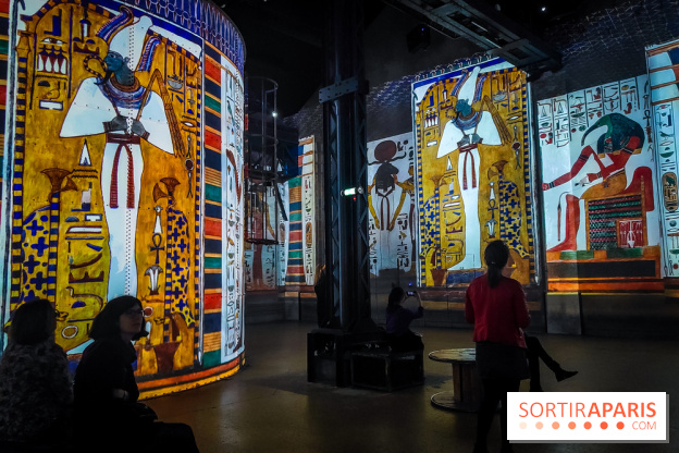 L'Egypte des Pharaons, de Khéops à Ramsès II : l'exposition immersive de l'Atelier des Lumières