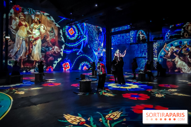 Les Orientalistes, l'exposition de l'Atelier des Lumières qui nous fait voyager en Orient - photos - IMG20240208102540