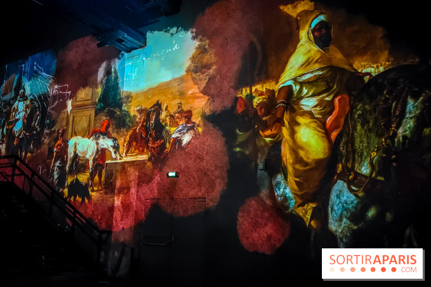 Les Orientalistes, l'exposition de l'Atelier des Lumières qui nous fait voyager en Orient - photos - IMG20240208102219