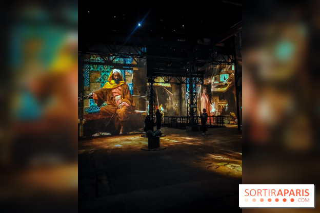 Les Orientalistes, l'exposition de l'Atelier des Lumières qui nous fait voyager en Orient - photos - IMG20240208102323