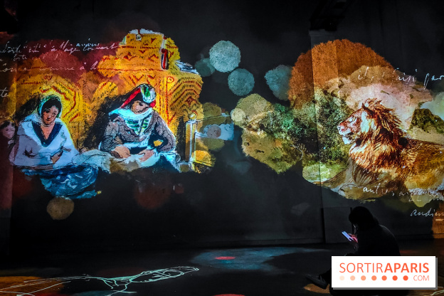 Les Orientalistes, l'exposition de l'Atelier des Lumières qui nous fait voyager en Orient - photos